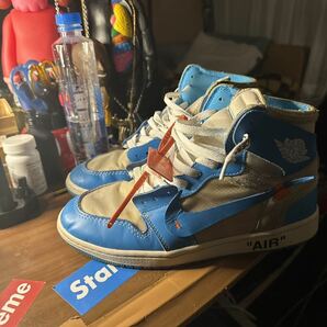 AJ1 off-white Blueの画像1