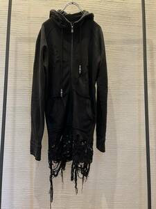 00s archive japanese label grunge hoodie super rare ifsixwasnine goa l.g.b. kmrii 14th addiction share spirit julius rick owens