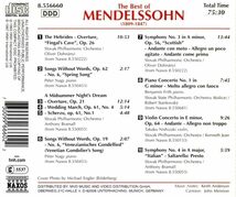 Best of Mendelssohn Mendelssohn 　輸入盤CD_画像2