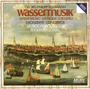 Water Music / 3 Concerti Georg Philipp Telemann (作曲), Reinhard Goebel (指揮)　輸入盤CD