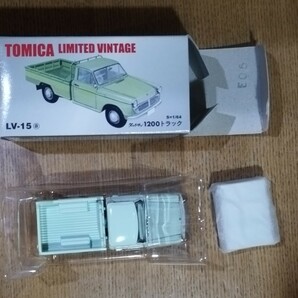 トミカリミテッドヴィンテージ ダットサン 1200 トラック TOMYTEC LV-15 の画像3