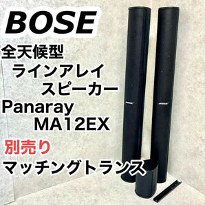 Bose Panaray MA12EX 600W パッシブモジュラーラインアレイスピーカー 別売りマッチングトランス付き　業務用