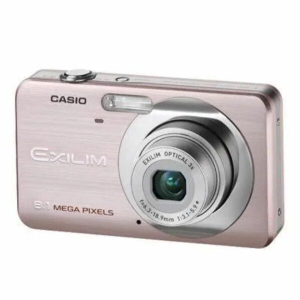 美品　カシオ Casio Exilim EX-Z80 ピンク バッテリー付き デジタルカメラ 