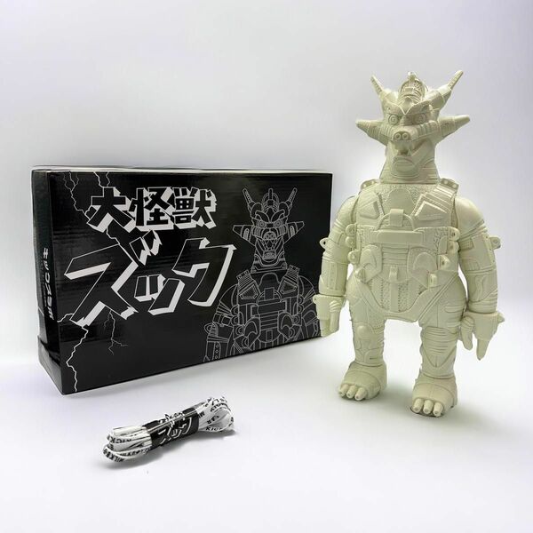 KICKS LAB.× MILKBOYTOYS 大怪獣ズック1期 ホワイト ソフビ キックスラボ ミルクボーイトイ