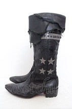 Hiromu Takahara / STAR WESTAN BOOTS 40 1/2 ブラック O-24-04-03-105-Hi-sho-YM-ZT0405_画像4