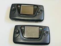 SEGA セガ GAME GEAR ゲームギア 本体 HGG-3210 2台/TV TUNER TV チューナー/ソフト セット_画像4