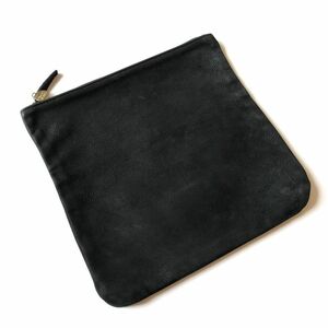 Deuxieme Classe L'Appartement handling CLARE VIVIER Crea vi vi e leather square clutch bag black / pouch Mini bag Clare V.