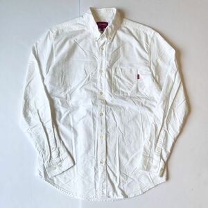 【1円～】Supreme シュプリーム Oxford Shirt オックスフォード ボタンダウン シャツ 白 size:M /box logo シャツ 長袖シャツ トップス