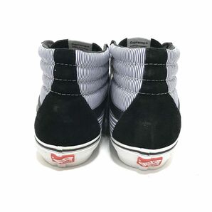 【未使用】28cm/US10 SUPREME VANS COMME des GARCONS SHIRT SK8-HI PRO スケートハイ プロ /12SS シュプリーム コムデギャルソン シャツの画像3