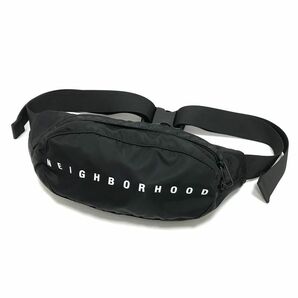 NEIGHBORHOOD ネイバーフッド 19SS WB/N-WAIST BAG ロゴ ウエストバッグ 191MYNH-CG02 黒 /ウエストポーチ ショルダーバッグ かばん WTAPSの画像1