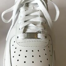 【27cm/US9】未使用 NIKE ナイキ AIR FORCE 1 '07 LOW エアフォース1 ロー 315122-111 WHITE ホワイト 白/AF1 スニーカー オールホワイト_画像6