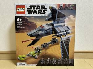  new goods unopened Lego (LEGO) Star * War z75314bado*bachi attack * Shuttle Tec eko - Hunter wrecker Cross hair 