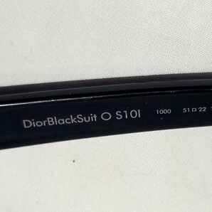 ディオール メンズ メガネ Dior Black SuitO S10I col.1000 ジャンク ブラックの画像7