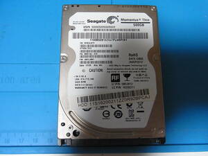 2.5インチ HDD　500GB★中古品★使用時間4713時間