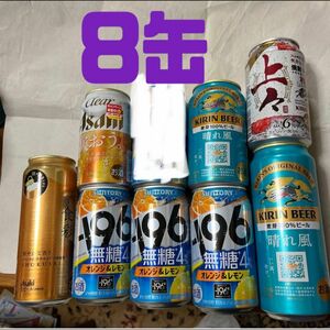 酒. ビール 8缶