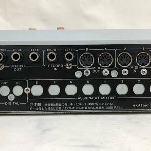 Y1257 中古品 PA機器 音源モジュール AKAI アカイ MPC2000XL サンプラー の画像8