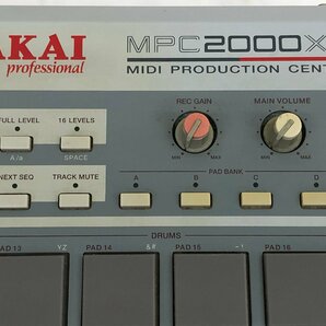 Y1257 中古品 PA機器 音源モジュール AKAI アカイ MPC2000XL サンプラー の画像3