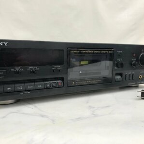 Y1366 ジャンク品 オーディオ機器 カセットデッキ SONY ソニー TC-RX715の画像1