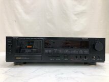 Y1430　ジャンク品　オーディオ機器　カセットデッキ　DENON　デノン　DR-M27HX_画像2