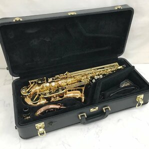 Y1453 中古品 木管楽器 アルトサックス YANAGISAWA ヤナギサワ A-992 PGネック  【ケース付き】の画像1