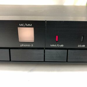 Y1382 中古品 オーディオ機器 フォノイコライザー LUXMAN ラックスマン LE-109の画像8