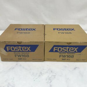 Y1459 中古品 オーディオ機器 スピーカー FOSTEX フォステクス FW168 ペア ①の画像8