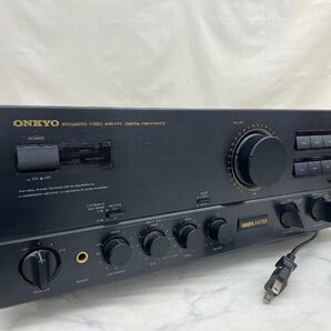 Y1469 ジャンク品 オーディオ機器 ステレオプリメインアンプ ONKYO オンキョー Integra A-817EXの画像1