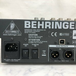 Y1508 ジャンク品 PA機器 ミキサー BEHRINGER ベリンガー XENYX X2222 USBの画像8