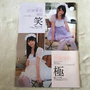 AKB48、島崎遥香、川栄李奈、宮脇咲良、松井珠理奈、切り抜き 