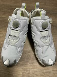 美品！限定カラー Reebokインスタポンプフューリー アイスグレー 26cm INSTAPUMPFURY リーボック OG NM スニーカー 