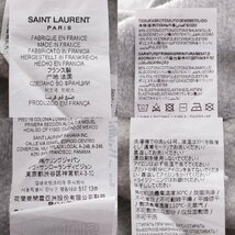 【サンローラン】SAINT LAURENT スヌーピー プリント スウェット 長袖 トレーナー トップス グレー S 【中古】204770_画像8