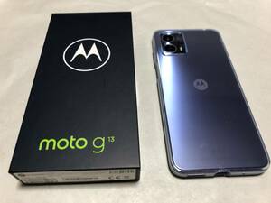 ☆Motorola moto g13 ラベンダーブルー 美品 simフリー 2024年製☆