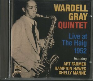 CD/ WARDELL GRAY / LIVE AT THE HAIG 1952/ ワーデル・グレイ / 輸入盤 FSR-CD157 40331