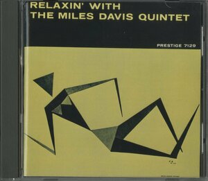 CD/ MILES DAVIS / RELAXIN' WITH THE MILES DAVIS QUINTET / マイルス・デイヴィス / 国内盤 VICJ-2063 40331M