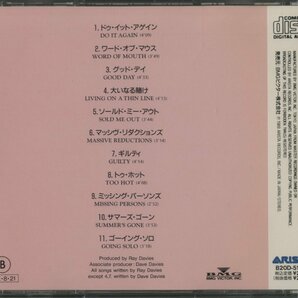 CD/ THE KINKS / WORD OF MOUTH / キンクス / 国内盤 B20D-51004 40414Mの画像2