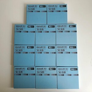 【未使用品】オープンリールテープ 5号 MAXELL XLⅠ50-30B BQ 11本セット まとめ売り 現状品 （03-5）