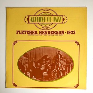 LP/ FLETCHER HENDERSON / FLETCHER HENDERSON 1923 / フランス盤 BYG BYG529083 40404