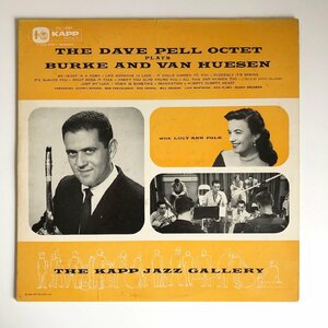 LP/ DAVE PELL / THE DAVE PELL OCTET PLAYS BURKE & VAN HEUSEN / US盤 オリジナル マルーンラベル 深溝 KAPP KLP1034 40404-819