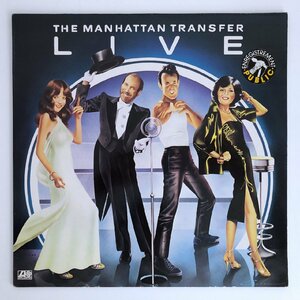 LP/ THE MANHATTAN TRANSFER / LIVE / マンハッタン・トランスファー / ドイツ盤 ATLANTIC ATL50540 40410