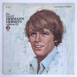 LP/ HERMAN'S HERMITS / THE BEST OF HERMAN'S HERMITS VOL.3 / ハーマンズ・ハーミッツ / US盤 オリジナル 黒ラベル MGM SE4505 40410