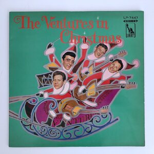 LP/ THE VENTURES / THE VENTURES IN CHRISTMAS / ベンチャーズ / 国内盤 赤盤 ペラジャケ LIBERTY LP-7447 40410