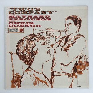 LP/ MAYNARD FERGUSON & CHRIS CONNOR / TWO'S COMPANY / US盤 オレンジピンクラベル MONO ROULETTE R52068 40412-751