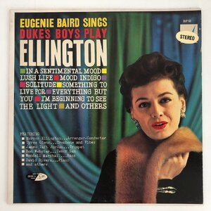 LP/ EUGENIE BAIRD / DUKE'S BOYS PLAY ELLINGTON / US盤 オリジナル 黒ラベル DESIGN DCF-1021 40412-6253