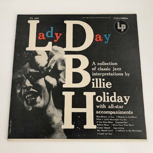 LP/ BILLIE HOLIDAY / LADY DAY / US盤 2EYES COLUMBIA CL637 40412-3124