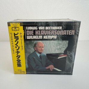 【未開封】CD/9CD/ ウィルヘルム・ケンプ / ベートーヴェン：ピアノ・ソナタ全集 / 国内盤 9枚組 帯付き BOX POCG-2436/44 40416の画像1