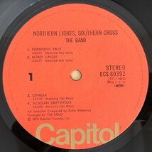 LP/ THE BAND / NORTHERN LIGHTS-SOUTHERN CROSS / ザ・バンド / 国内盤 ライナー CAPITOL ECS-80392 40424_画像4