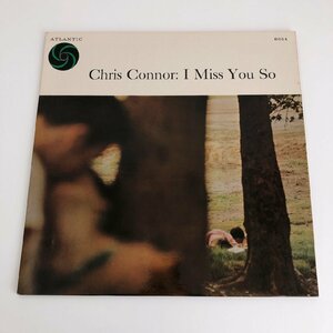 LP/ CHRIS CONNOR / I MISS YOU SO / US盤 オリジナル 黒ラベル DG コーティングJK ATLANTIC8014 40427-7499