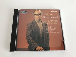 【美品】CD/ アルフレッド・ブレンデル、マリナー / モーツァルト：ピアノ協奏曲第15番、第21番 / 輸入盤 青盤 西独プレス 400018-2 40402