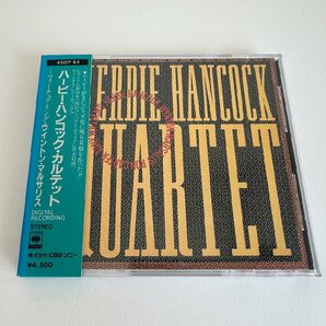 CD/ HERBIE HANCOCK QUARTET / ハービー・ハンコック/ 箱帯 国内盤 国内初期 45DP54 40416の画像1