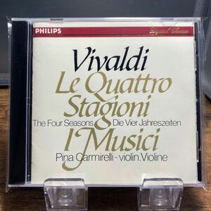 ☆中古CD☆ VIVALDI・LE QUATTRO STAGIONI・MUSICI PHILPS 